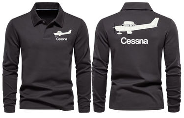 CESSNA LONG SLEEVE POLO